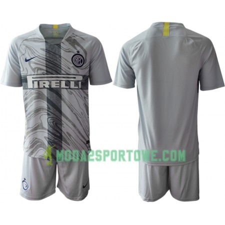 Koszulka Inter Mediolan Dziecięcy Trzeci Stroje Piłkarskie 2018/19 Krótki Rękaw